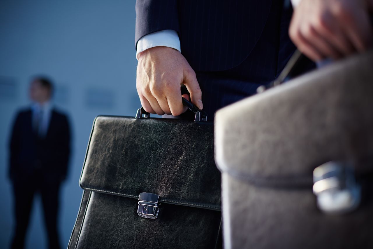 Homme   cartable